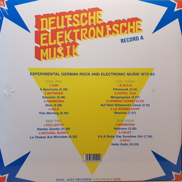 Deutsche Elektronische Musik (Experimental German Rock And Electronic Musik 1972-83) (Record A) | Mint (M) Mint (M) Get Cheap Vinyl