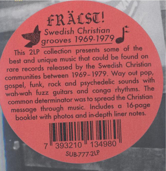 Frälst! A Selection Of Swedish Christian Grooves 1969-1979 | Mint (M) Mint (M) Get Cheap Vinyl