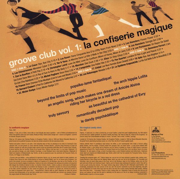 Groove Club Vol. 1: La Confiserie Magique | Mint (M) Mint (M) Get Cheap Vinyl