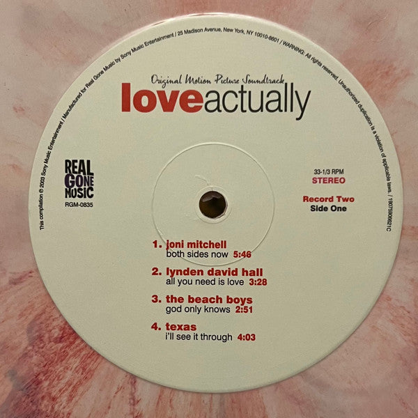 Love Actually (The Original Motion Picture Soundtrack) | Mint (M) Mint (M) Get Cheap Vinyl