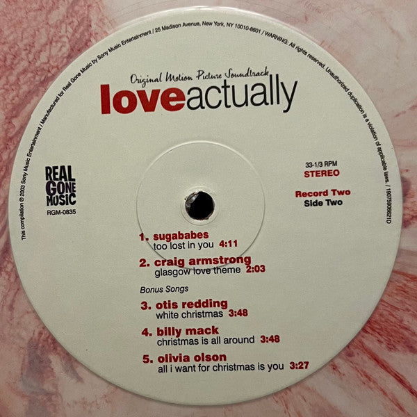 Love Actually (The Original Motion Picture Soundtrack) | Mint (M) Mint (M) Get Cheap Vinyl