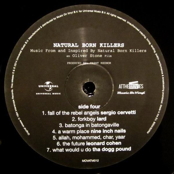 Natural Born Killers: A Soundtrack For An Oliver Stone Film | Mint (M) Mint (M) Get Cheap Vinyl
