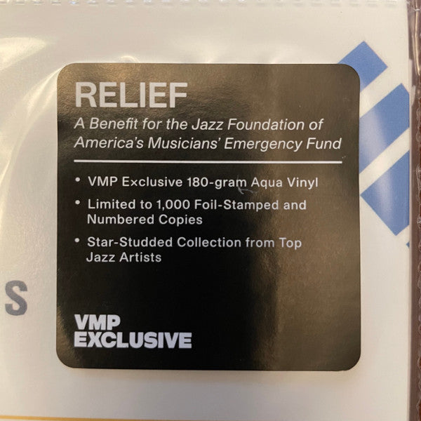 Relief A Benefit For The Jazz Foundation Of America's Musician's Emergency Fund | Mint (M) Mint (M) Get Cheap Vinyl