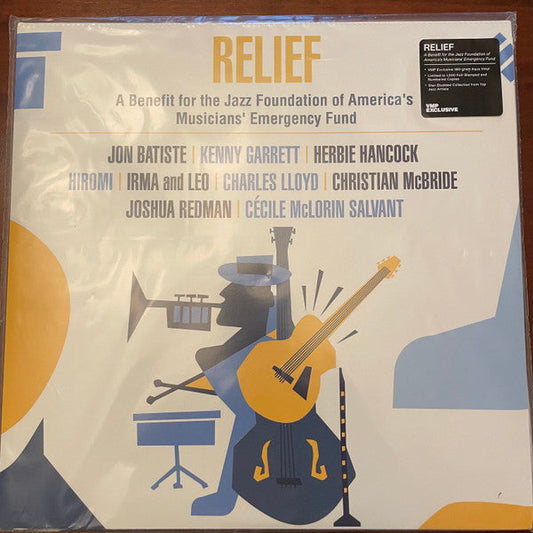 Relief A Benefit For The Jazz Foundation Of America's Musician's Emergency Fund | Mint (M) Mint (M) Get Cheap Vinyl