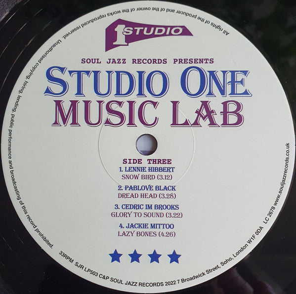 Studio One Music Lab | Mint (M) Mint (M) Get Cheap Vinyl