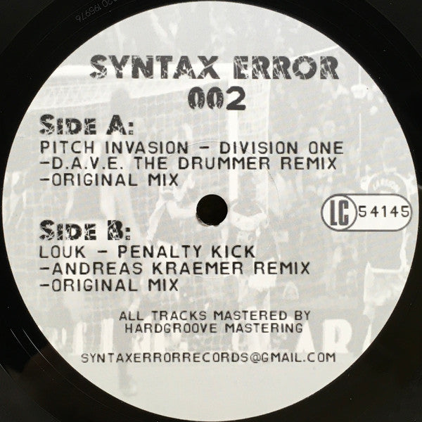 Syntax Error 002 | Mint (M) Generic Get Cheap Vinyl