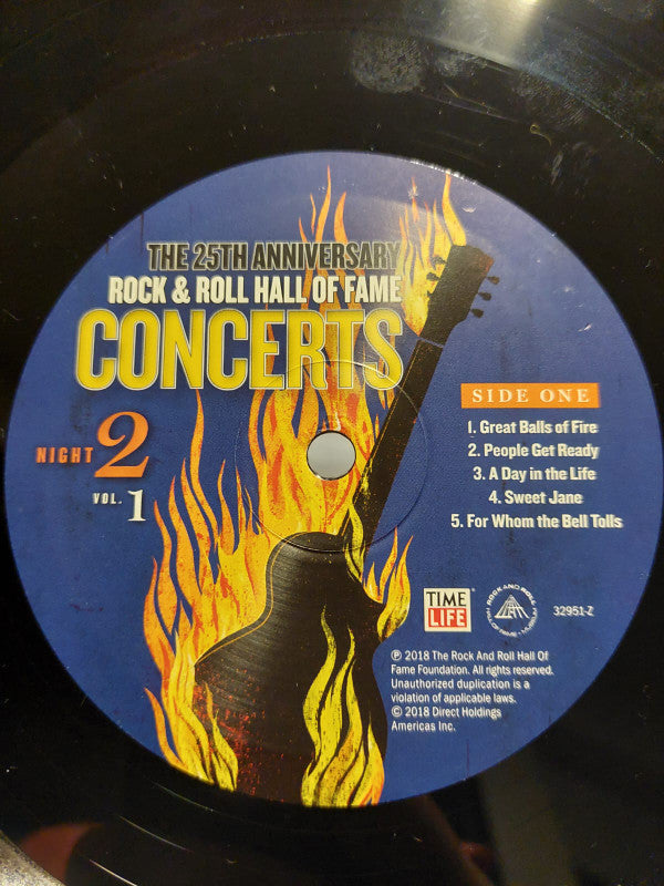 The 25th Anniversary Rock & Roll Hall Of Fame Concerts, Night 2, Vol. 1 | Mint (M) Mint (M) Get Cheap Vinyl