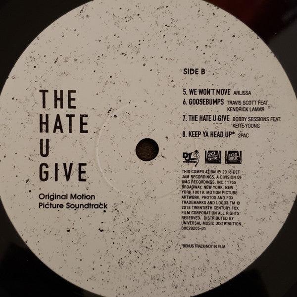 The Hate U Give (Original Motion Picture Soundtrack) | Mint (M) Mint (M) Get Cheap Vinyl