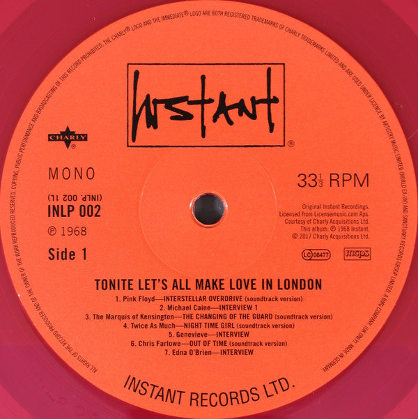 Tonite Let's All Make Love In London | Mint (M) Mint (M) Get Cheap Vinyl