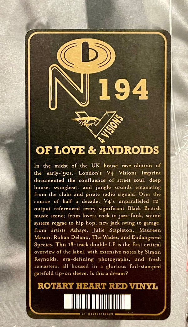 V4 Visions: Of Love & Androids | Mint (M) Mint (M) Get Cheap Vinyl