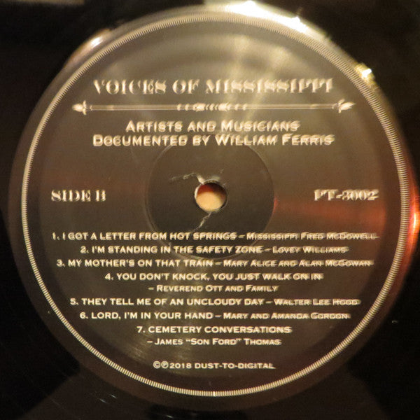 Voices Of Mississippi (Artists And Musicians Documented By William Ferris) | Mint (M) Mint (M) Get Cheap Vinyl