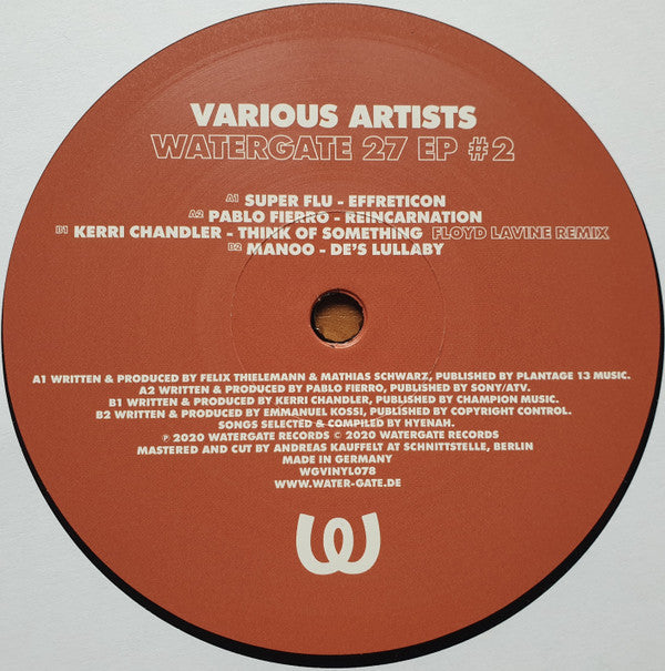 Watergate 27 EP #2 | Mint (M) Mint (M) Get Cheap Vinyl