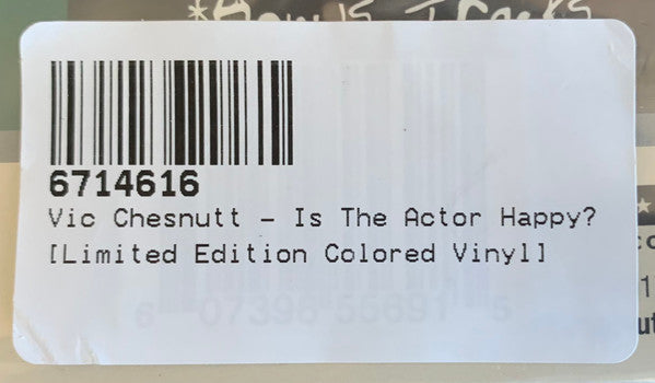 Is The Actor Happy? (SEAGLASS & GOLD SPLIT VINYL) | Mint (M) Mint (M) Get Cheap Vinyl