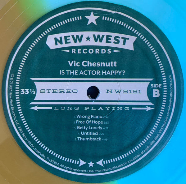 Is The Actor Happy? (SEAGLASS & GOLD SPLIT VINYL) | Mint (M) Mint (M) Get Cheap Vinyl