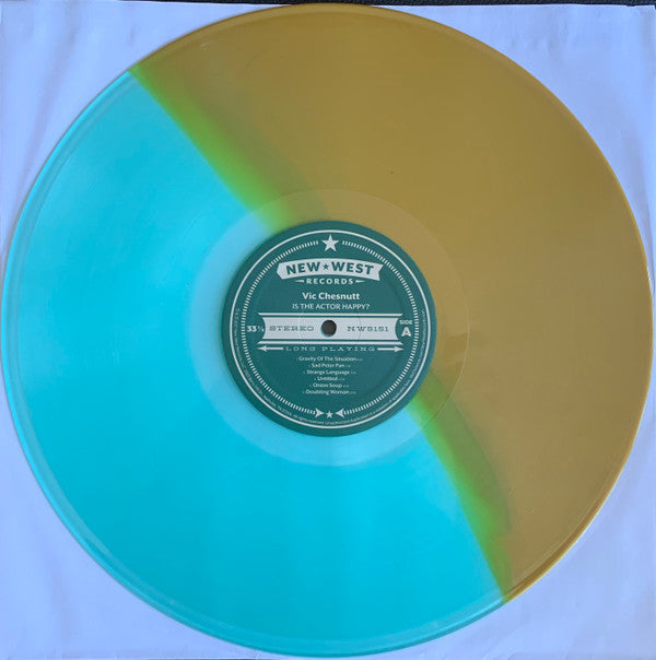 Is The Actor Happy? (SEAGLASS & GOLD SPLIT VINYL) | Mint (M) Mint (M) Get Cheap Vinyl