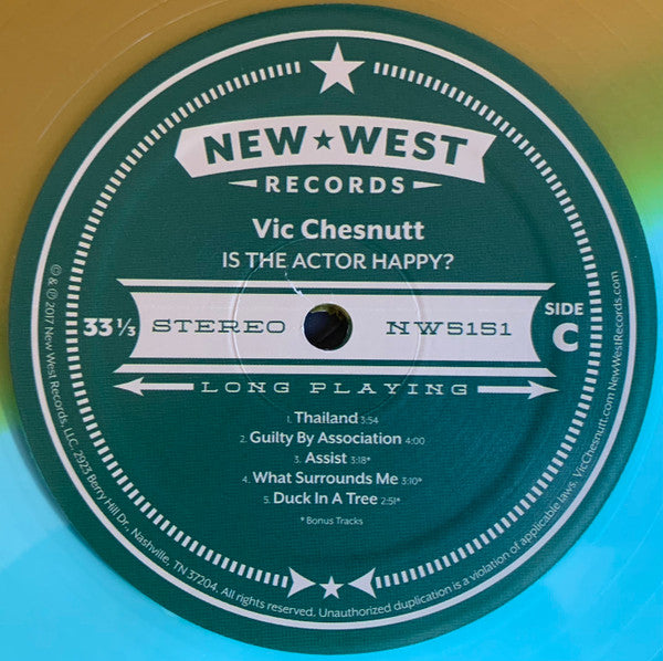 Is The Actor Happy? (SEAGLASS & GOLD SPLIT VINYL) | Mint (M) Mint (M) Get Cheap Vinyl