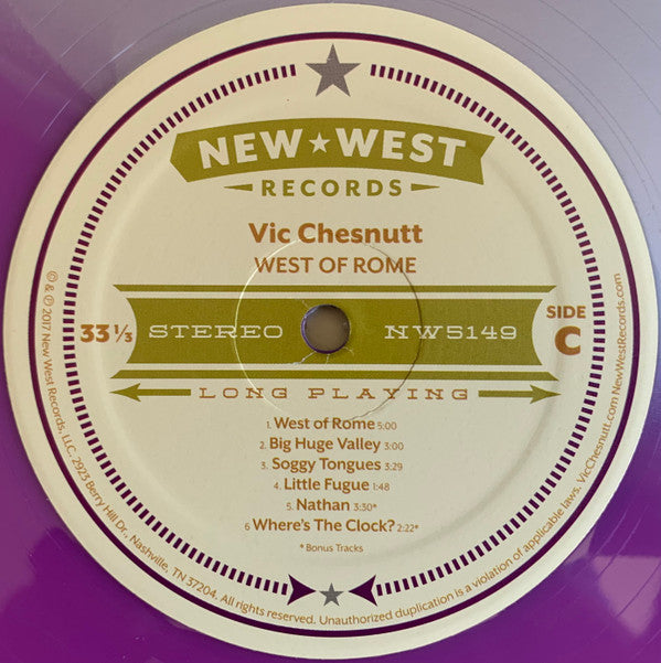 West Of Rome | Mint (M) Mint (M) Get Cheap Vinyl