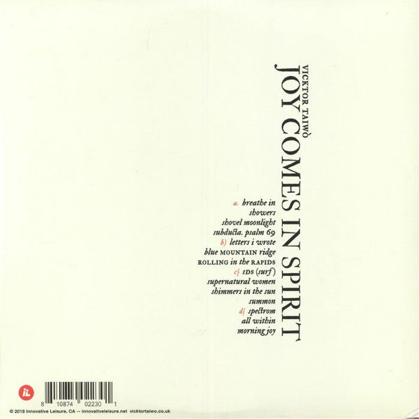 Joy Comes In Spirit | Mint (M) Mint (M) Get Cheap Vinyl