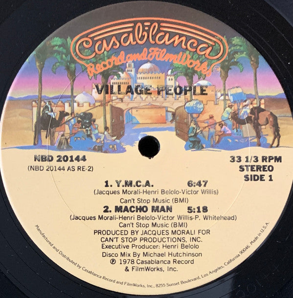 Y.M.C.A. / Macho Man | Near Mint (NM) Very Good Plus (VG+) Get Cheap Vinyl