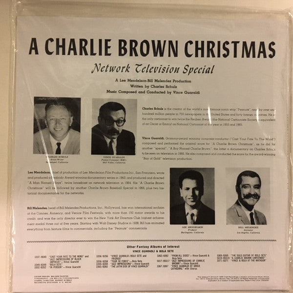 Vince Guaraldi A Charlie Brown Christmas Craft Recordings, Fantasy LP, Album, RE, 180 Mint (M) Mint (M) Get Cheap Vinyl
