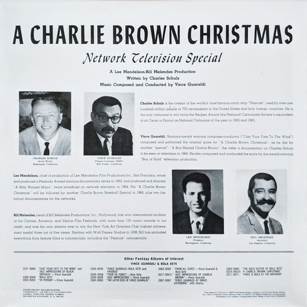 Vince Guaraldi A Charlie Brown Christmas Craft Recordings, Fantasy LP, Album, RE, 180 Mint (M) Mint (M) Get Cheap Vinyl