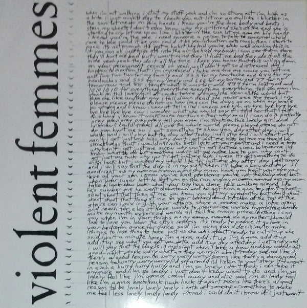 Violent Femmes Violent Femmes Craft Recordings LP, Album, RE, RM, 180 Mint (M) Mint (M) Get Cheap Vinyl