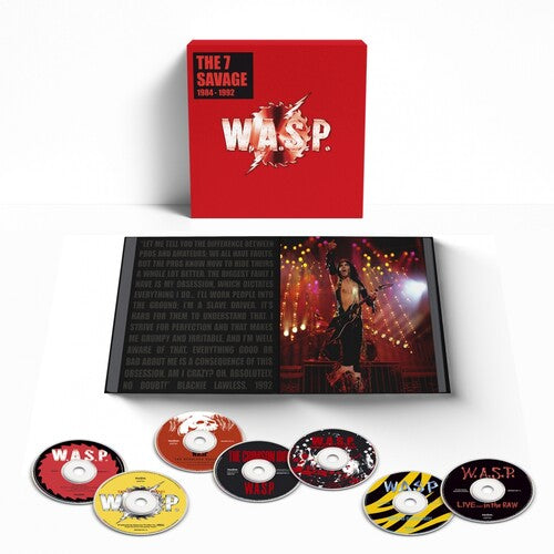 7 Savage: 1984-1992 (Boxset with Hardback 60 Page Book In Slipcase) (7 Cd's) | Get Cheap Vinyl