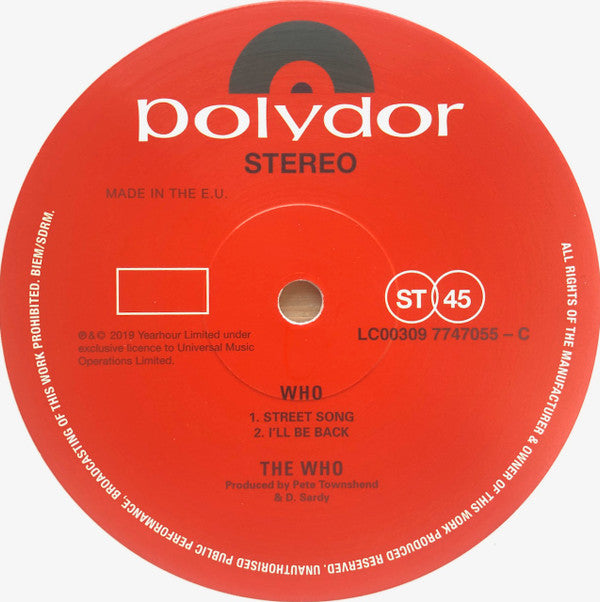 Who (2xVINYL) | Near Mint (NM) Near Mint (NM) Get Cheap Vinyl