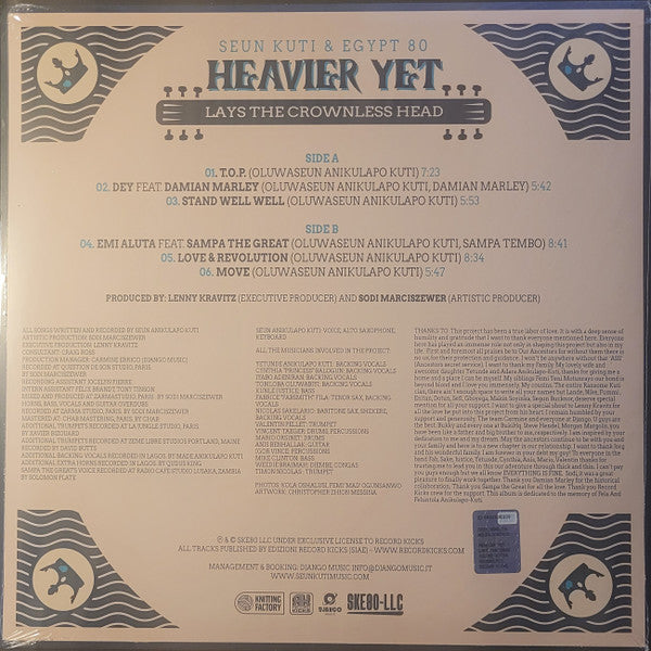 Heavier Yet (Lays The Crownless Head) | Mint (M) Mint (M) Get Cheap Vinyl