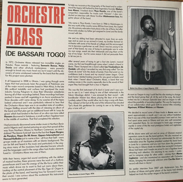 Orchestre Abass (De Bassari Togo) | Mint (M) Mint (M) Get Cheap Vinyl