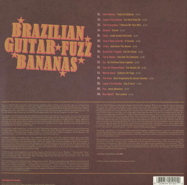 Brazilian Guitar Fuzz Bananas (2xVINYL) | Mint (M) Mint (M) Get Cheap Vinyl