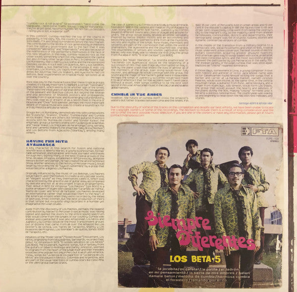 Cumbia Beat Vol. 1 (Experimental Guitar-Driven Tropical Sounds From Perú 1966/1976) | Mint (M) Mint (M) Get Cheap Vinyl