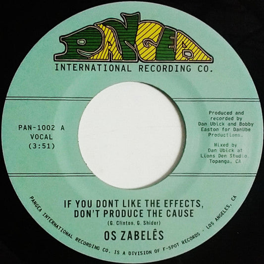 If You Don't Like The Effects, Don't Produce The Cause / Back In Our Minds | Mint (M) Generic Get Cheap Vinyl