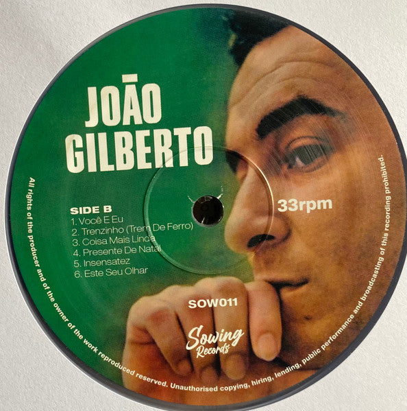 João Gilberto (CLEAR) | Mint (M) Get Cheap Vinyl