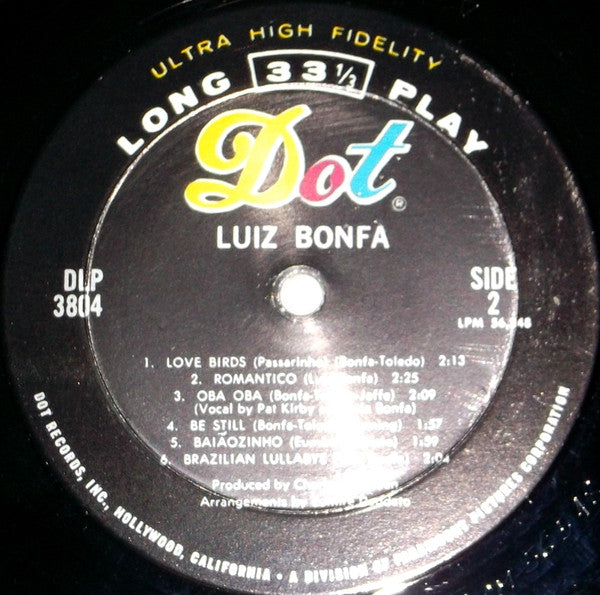 Luiz Bonfá (VINYL) | Very Good Plus (VG+) Near Mint (NM) Get Cheap Vinyl