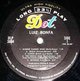 Luiz Bonfá (VINYL) | Very Good Plus (VG+) Near Mint (NM) Get Cheap Vinyl