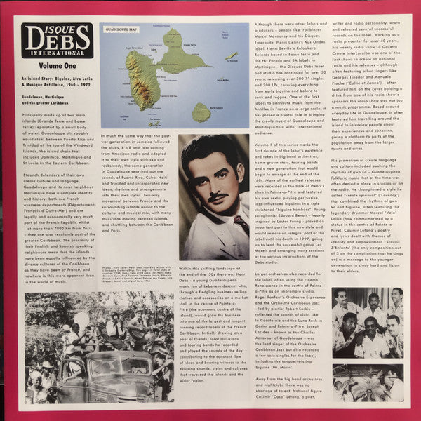 Disques Debs International Volume 1 (2xVINYL)(An Island Story: Biguine, Afro Latin & Musique Antillaise 1960-1972) | Mint (M) Mint (M) Get Cheap Vinyl