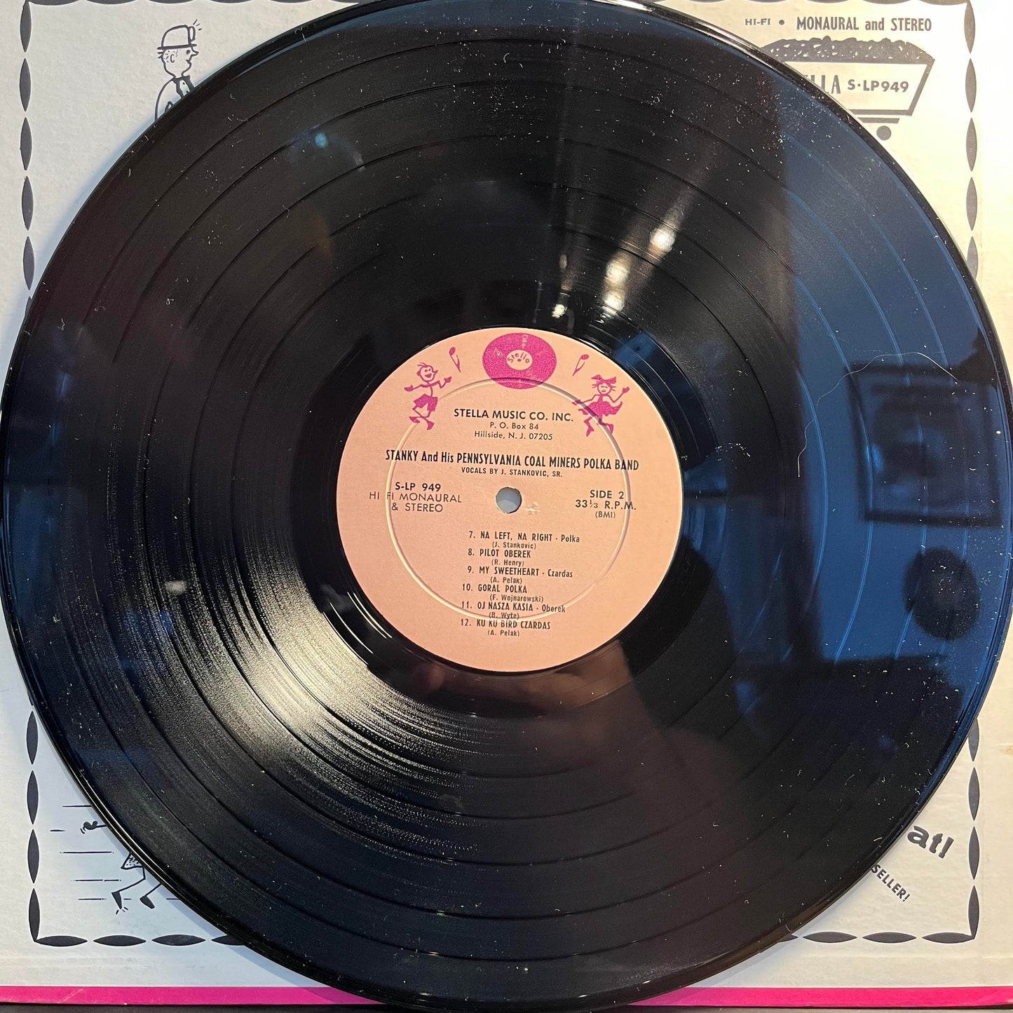 Stanky And His Pennsylvania Coal Miners Polka Band | Excellent (EX) Excellent (EX) Get Cheap Vinyl