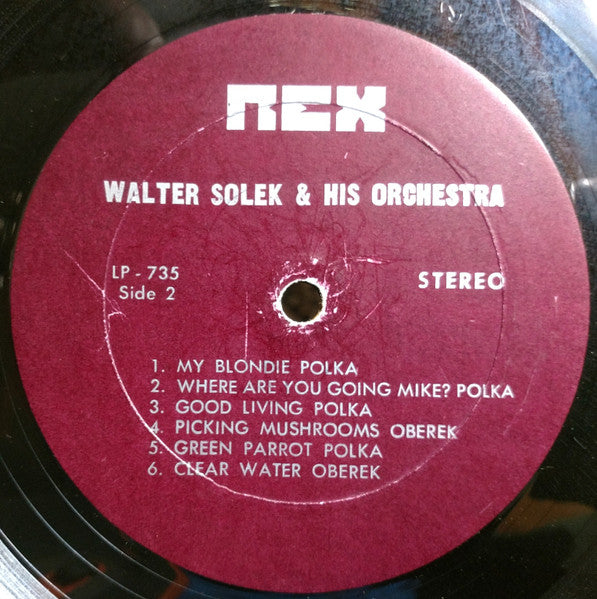Walt Solek Sings | Very Good Plus (VG+) Near Mint (NM) Get Cheap Vinyl
