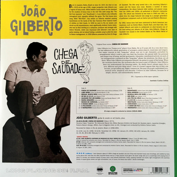 Chega De Saudade | Mint (M) Mint (M) Get Cheap Vinyl