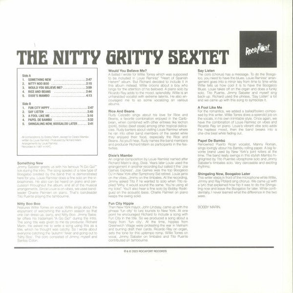 The Nitty Gritty Sextet | Mint (M) Mint (M) Get Cheap Vinyl