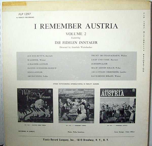 I Remember Austria Volume 2 (VINYL) | Excellent+ (EX+) Excellent+ (EX+) Get Cheap Vinyl
