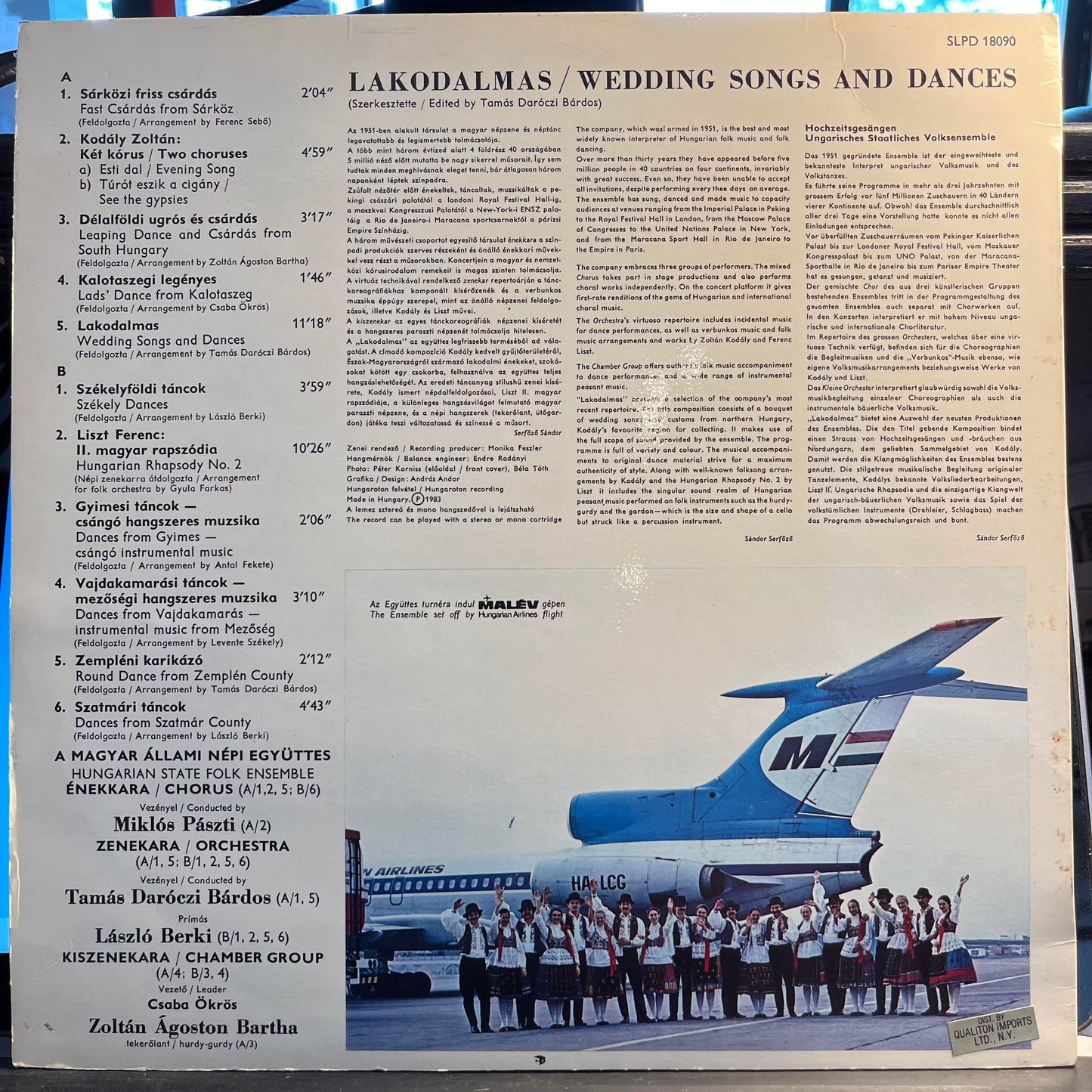Wedding Songs And Dances = Lakodalmas *HUNGARY* | Near Mint (NM) Excellent (EX) Get Cheap Vinyl