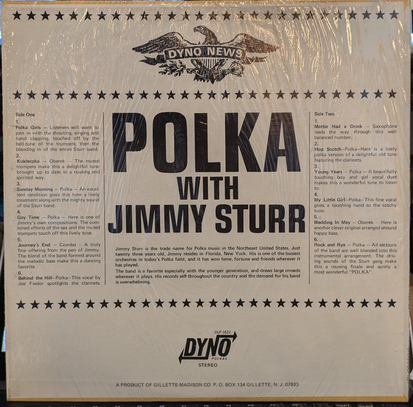 Polka With Jimmy Sturr *SHRINK* | Very Good Plus (VG+) Near Mint (NM) Get Cheap Vinyl