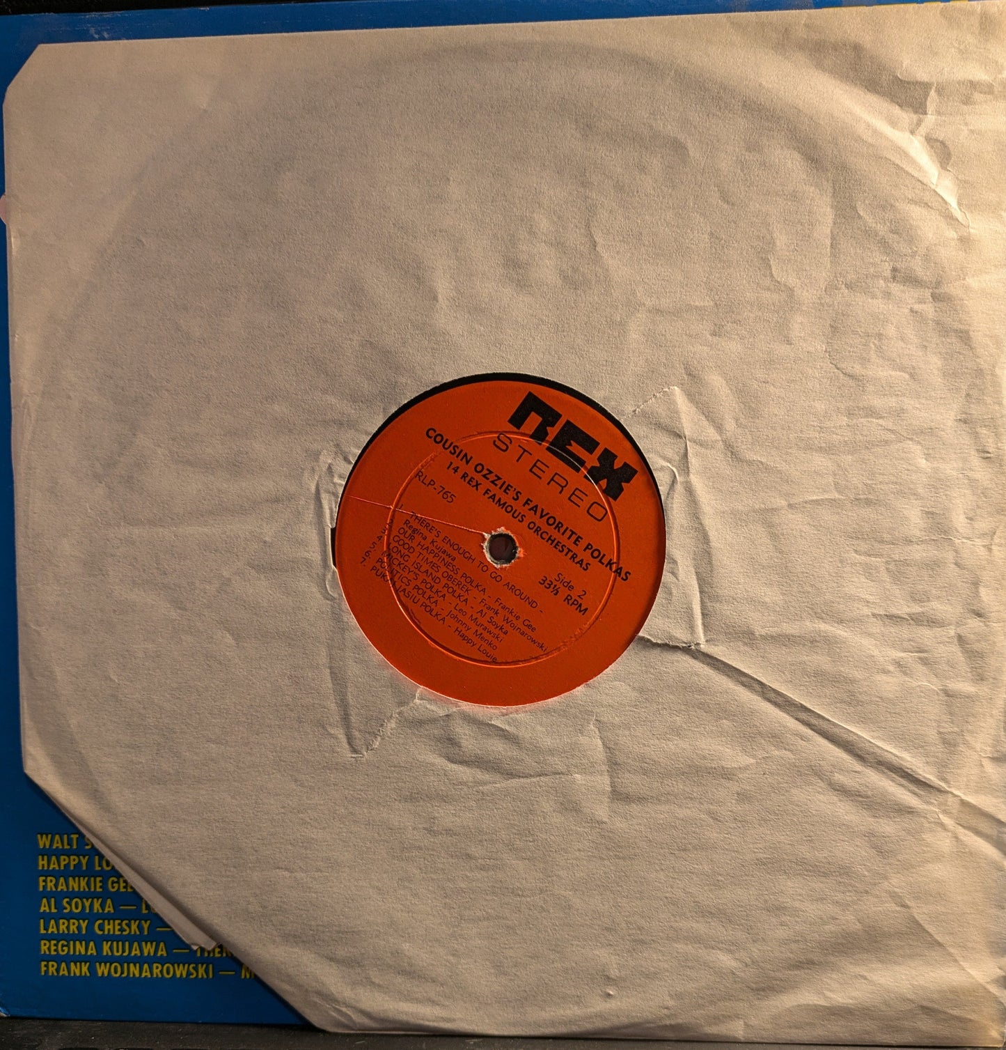 Cousin Ozzie's Favorite Polkas | Very Good Plus (VG+) Excellent (EX) Get Cheap Vinyl