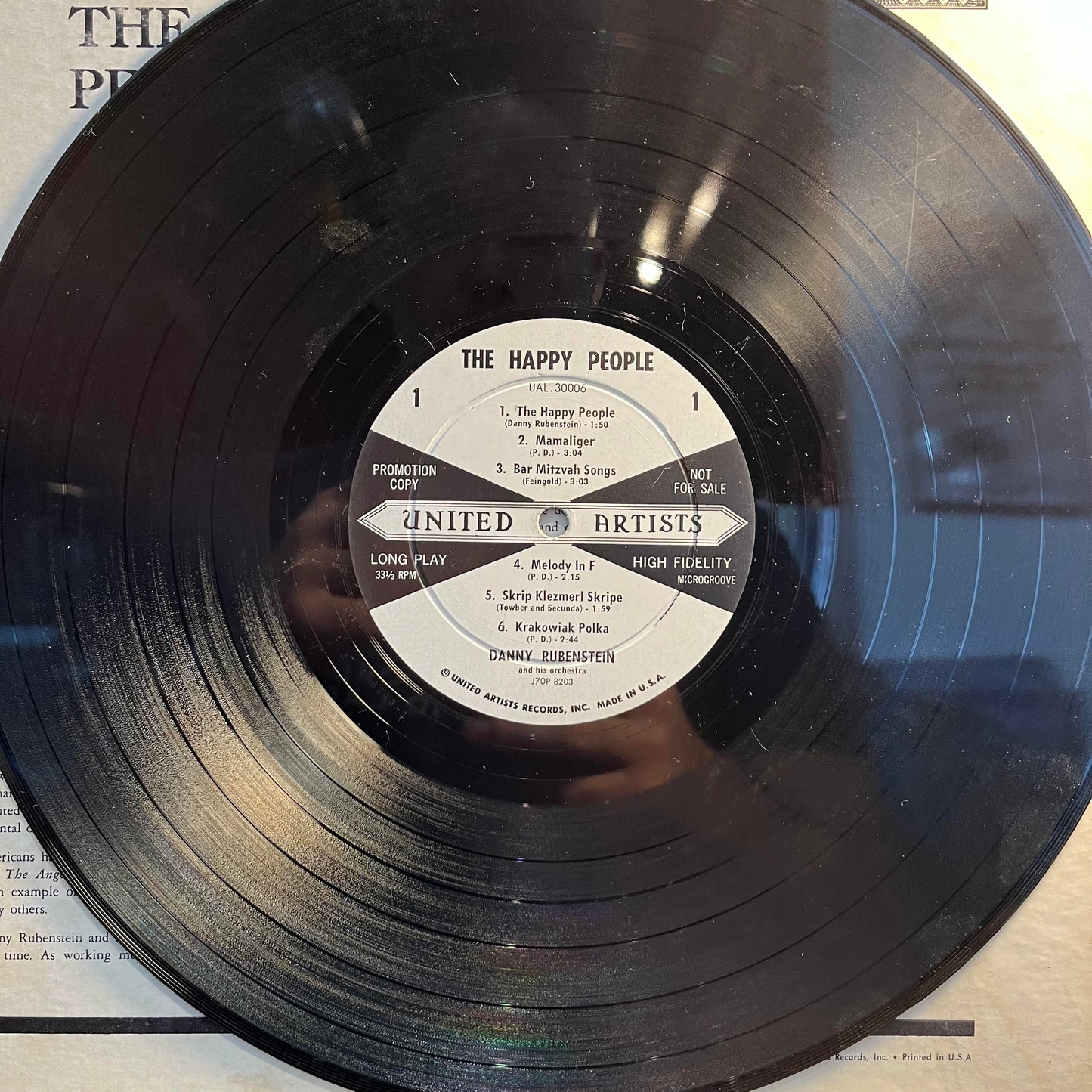 The Happy People *PROMO* | Very Good (VG) Very Good (VG) Get Cheap Vinyl