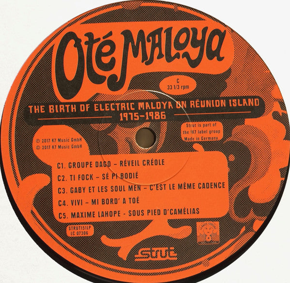 Oté Maloya (The Birth Of Electric Maloya On Reunion Island 1975-1986) | Mint (M) Mint (M) Get Cheap Vinyl