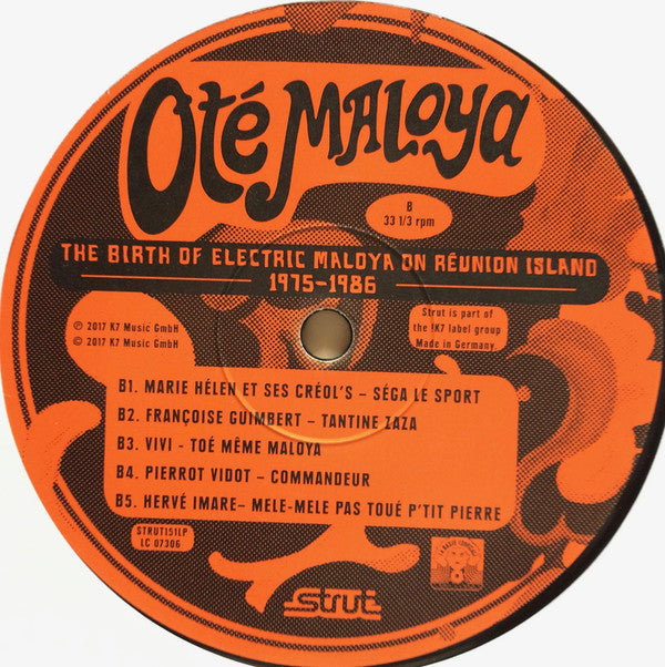 Oté Maloya (The Birth Of Electric Maloya On Reunion Island 1975-1986) | Mint (M) Mint (M) Get Cheap Vinyl