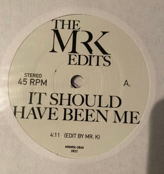 It Should Have Been Me / Brand New Lover (7" VINYL) | Mint (M) Generic Get Cheap Vinyl
